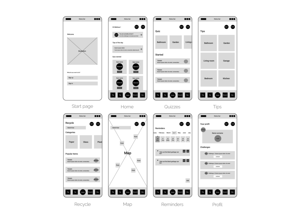 Wireframe greemify